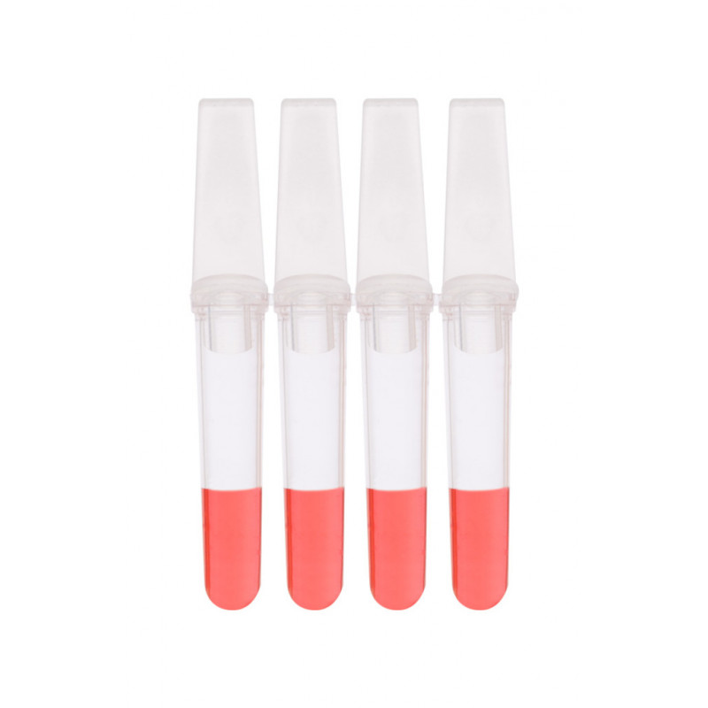 BARRETTE DE 4 TUBES DE PCR DE 0,1ML + BOUCHON - X250