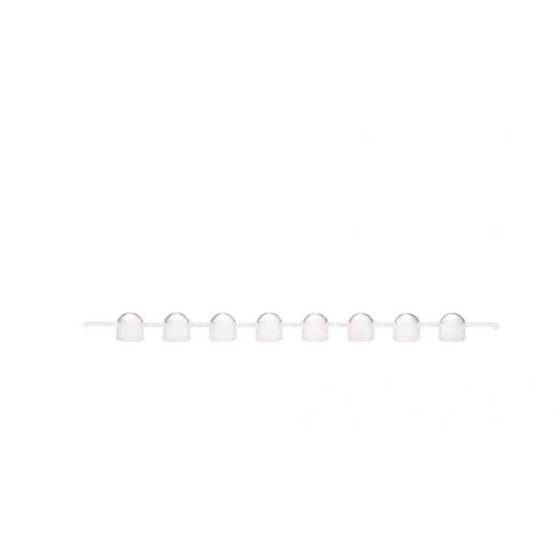 BARRETTE DE 8 BOUCHONS BOMBES POUR PCR - PACK DE 300