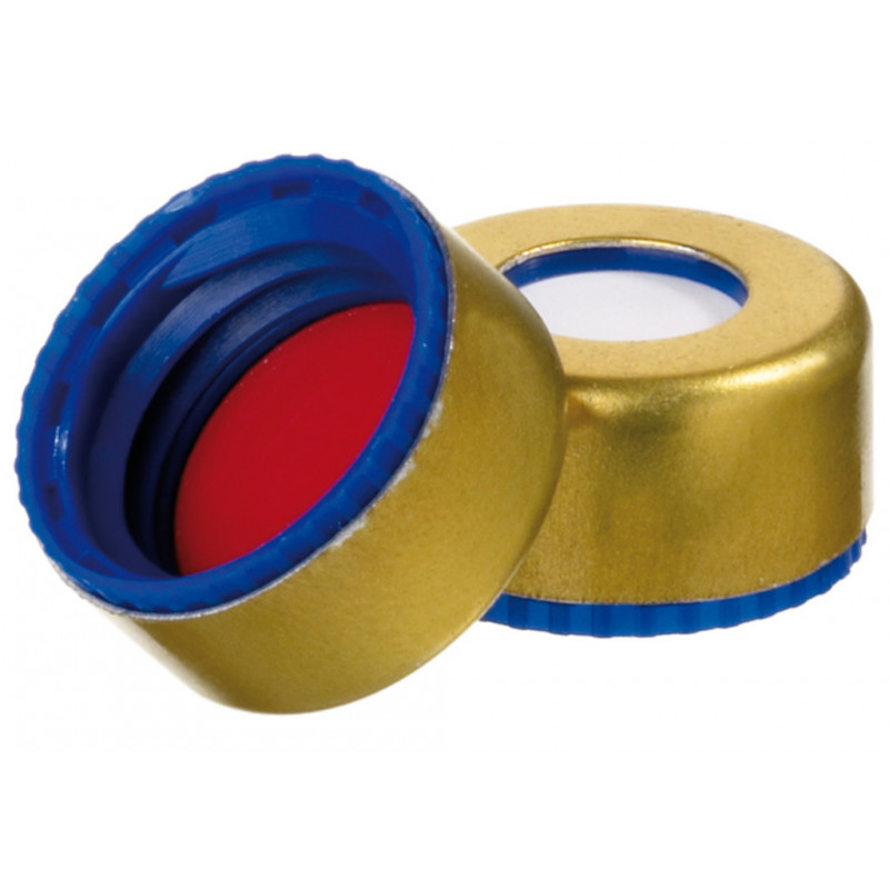 BOUCHON A VIS PP BLEU MAGNET. DN9 SILICONE/PTFE - X 100