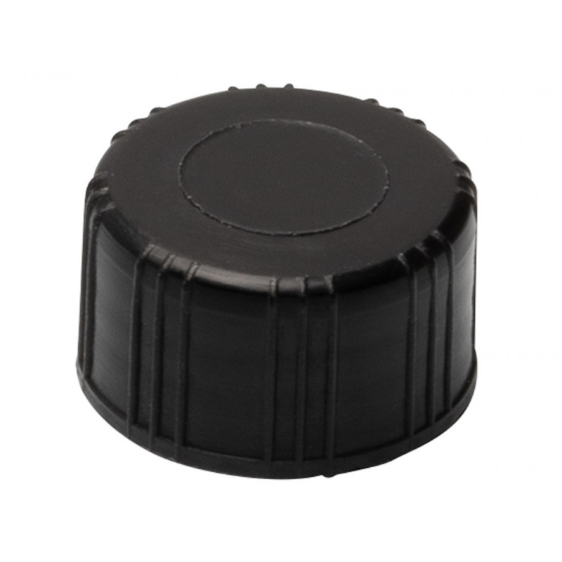 BOUCHON A VIS PP NOIR 1 TROU DN15 SANS SEPTA - PACK DE 1000
