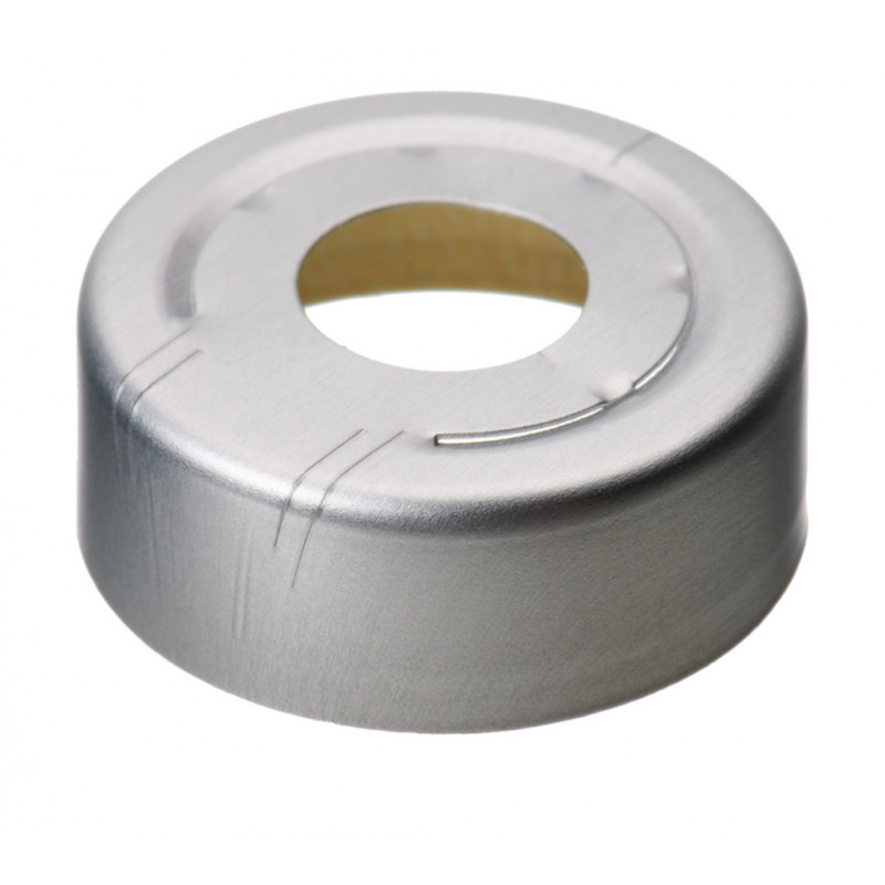 CAPSULE A SERTIR ALU 1 TROU DN 20 RAINURE SANS SEPTA - X1000