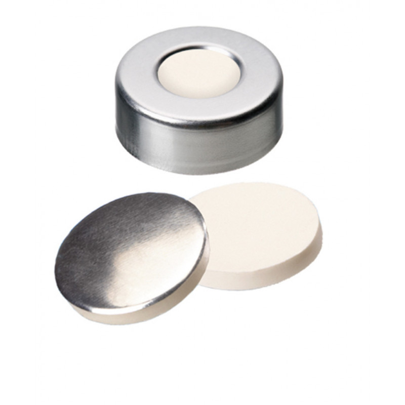 CAPSULE A SERTIR ALU 1 TROU DN 20 SILICONE/ALU - X100