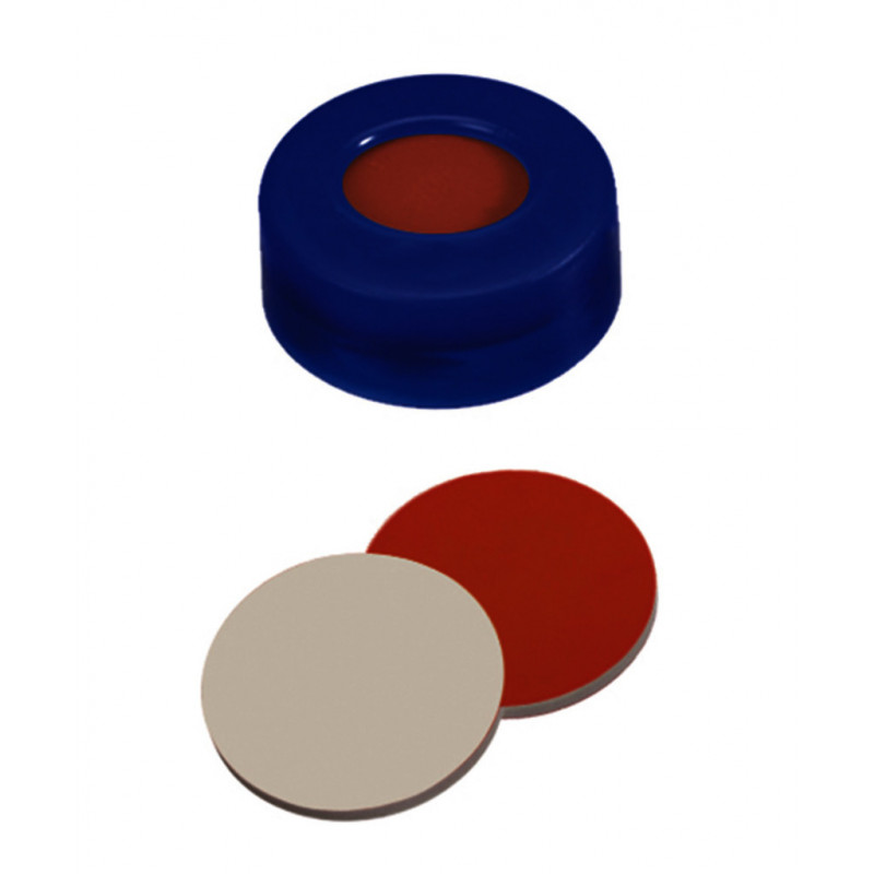 CAPSULE A SERTIR PE MOU BLEU 1 TROU DN11 CAOUT./PTFE - X100