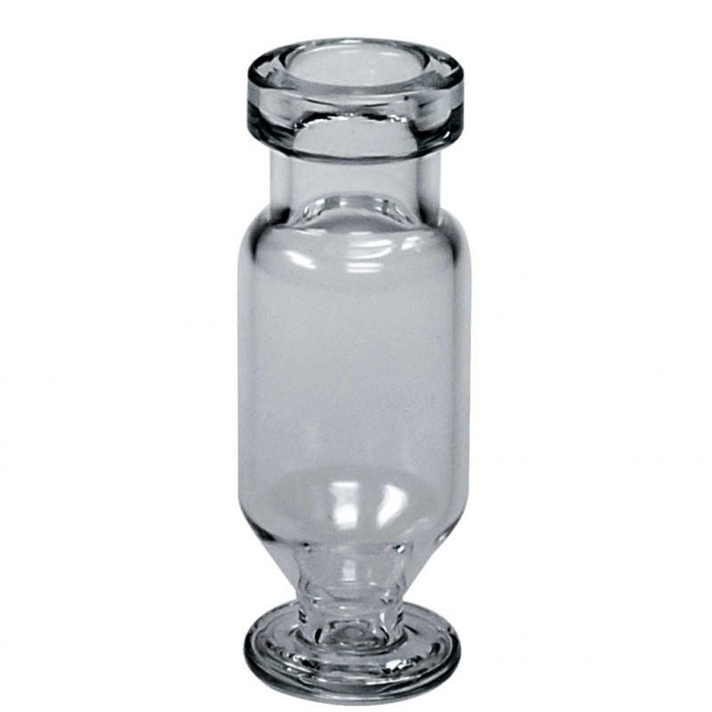 FLACON A SERTIR CLAIR DN11 A PIED VASE 1,2ML - X100