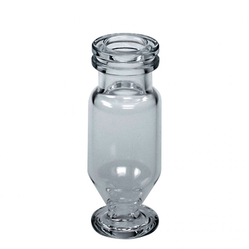 FLACON A SERTIR CLAIR DN11 A PIED VASE 1,2ML - X100