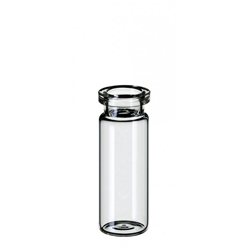 FLACON A SERTIR CLAIR DN20 A FOND PLAT 10ML - X100