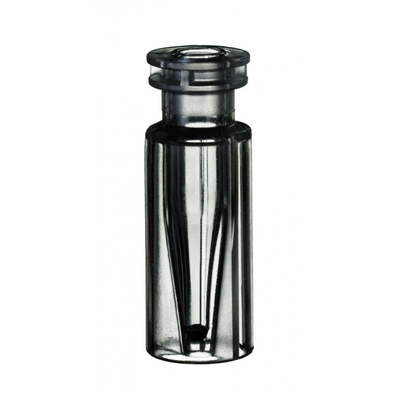 FLACON A SERTIR TPX CLAIR DN11 + MICRO-INSERT 0,2ML - X100