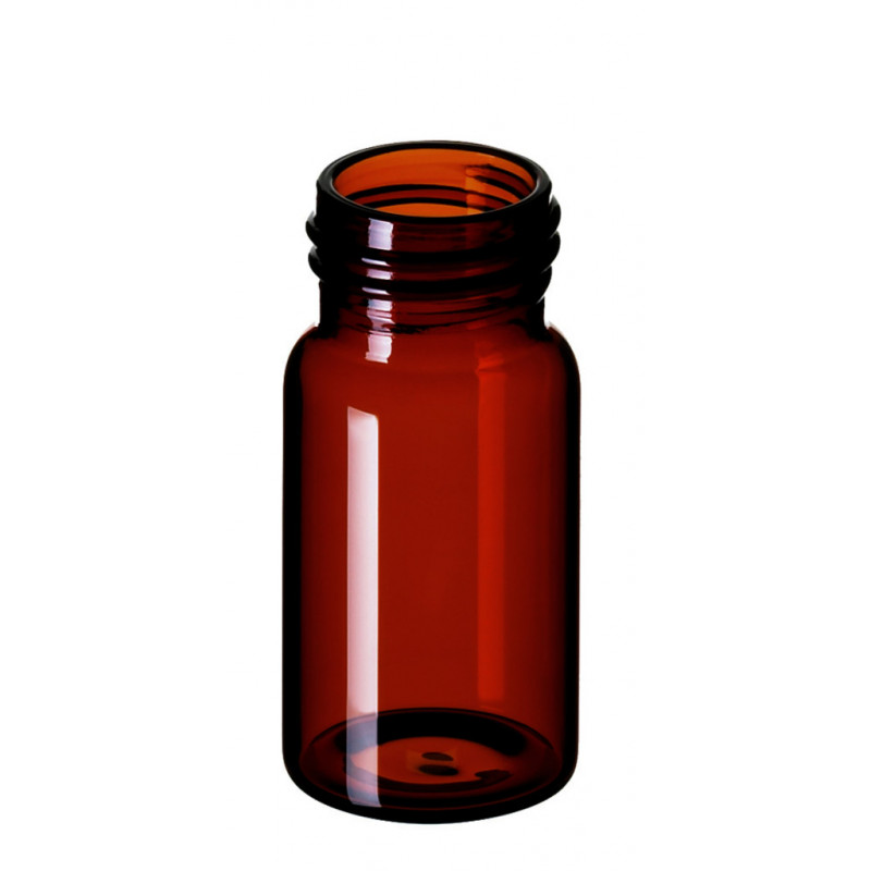 FLACON A VIS EPA VERRE BRUN DN24 20ML - PACK DE 100