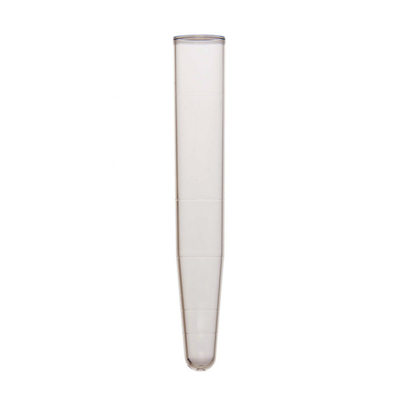 TUBES A ESSAI EN PS JETABLE FOND CONIQUE 12ML - X2000