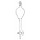 AMPOULE A DECANTER SPHERIQUE ROBINET TEFLON-125ML