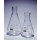 FIOLE CONIQUE COL ETROIT PYREX 25ML-X10