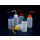 PISSETTE ANTI-GOUTTE COL LARGE LDPE BOU. ROUGE 1L AZLON - X5