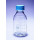FLACON CLAIR 500ML VERRE PYREX AVEC BOUCHON A VIS GL45 - X10