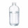 FLACON ROND BOSTON VERRE CLAIR BOUCHON A VIS 1L - PACK X12