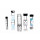 FLACON V VIAL VERRE CLAIR 5ML GRADUE AVEC BOUCHON A VIS -X12