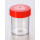 POT PPC ASEPTIQUE 125ML TP50 A BOUCHON ROUGE - X 380