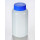 FLACON ROND EN PEHD BLEU L.O. 250ML DOUBLE FERMETURE X145