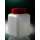 POTS CARRES LO STERILES 500 ML BOUCHE SIMPLE F. ROUGE -C.175