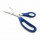 CISEAUX BLEUS EN ACIER INOXYDABLE AVEC POIGNEES DETECTABLES