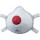 MASQUE RESPIRATOIRE AVEC VALVE FFP3 - PACK X5