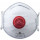MASQUE RESPIRATOIRE AVEC VALVE FFP3 - PACK X10