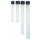 TUBES DE CULTURE D.16X160MM AVEC BOUCHON A VIS EN PP NOIR GL18 -X100