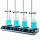 AGITATEUR MAGNETIQUE CHAUFFANT VELP AM4 DIGITAL KIT SONDE TEMP 20L