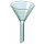 ENTONNOIR A TIGE COURTE VERRE BORO D.8MM - PACK DE 10