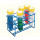 PORTOIR POUR 2X4 TUBES A ESSAI 80X147X89MM AUTOCLAVABLE