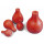 POIRE A PIPETER EN CAOUTCHOUC ROUGE 30ML