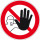 PICTOGRAMME "ENTREE INTERDITE AUX PERSONNES NON AUTORISEES"