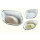 NACELLE DE PESEE EN PS CAP25ML 67X47X14MM BLANC-PACK 500