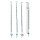 MICROBURETTE CLASSE A A TUBE D'AFFLUENCE DE 2 ML.EN 1/100E