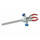 PINCE 3 DOIGTS "ANGLE" 0-85MM TIGE D.12MM LONG.158MM-PACK 2