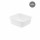 CUVETTE CARREE EN PE CAP. 4,5L D.260X108X260MM AVEC REBORD