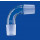 RACCORD COUDE A 90 DEGRES AVEC 2 RODAGES CN29/32