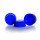BOUCHON A VIS SCHOTT BLEU GL45 PACK DE 10