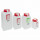 FLACON CARRE PRELEV.+SOD.THIO 120MG EN PEHD - CAP.1L - X 90