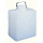 BIDON EN HDPE BLANC RECTANGLE CAP.9L 216X146X343MM - X1