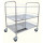 CHARIOT INOX 800X580MM MONTE AVEC 3 PLATEAUX