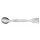 CUILLERE SPATULE EN INOX LONG. 150MM D.27/38MM - L'UNITE