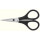 CISEAUX DE LABO EN INOX AVEC MANCHE PLASTIQUE L.170MM