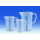 BECHER EN PP GRADUATION BLEUE AVEC BEC ET ANSE CAPACITE 2L