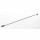 SPATULE DOUBLE EN INOX COURBEE RONDE L=210MM PELLES 12X5 MM