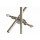 NOIX DE SERRAGE DOUBLE EN FONTE MALLEABLE D.16,5MM