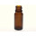 FLACON ROND VERRE BRUN 10ML - BAGUE DIN 18 - PACK DE 180