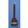 FIOLE JAUGEE VERRE BRUN CL.A 100ML AVEC BOUCHON PP