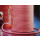 TUYAU GOMME SOUPLE ROUGE D.INT =7MM D.EXT.10MM -ROULEAU 25M