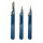 BISTOURIS A LAMES STERILES DIDACTIC N'10 - PAR X 10
