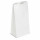 SACHET EN PAPIER KRAFT BLANC FOND PLAT 180X110X340MM - X500